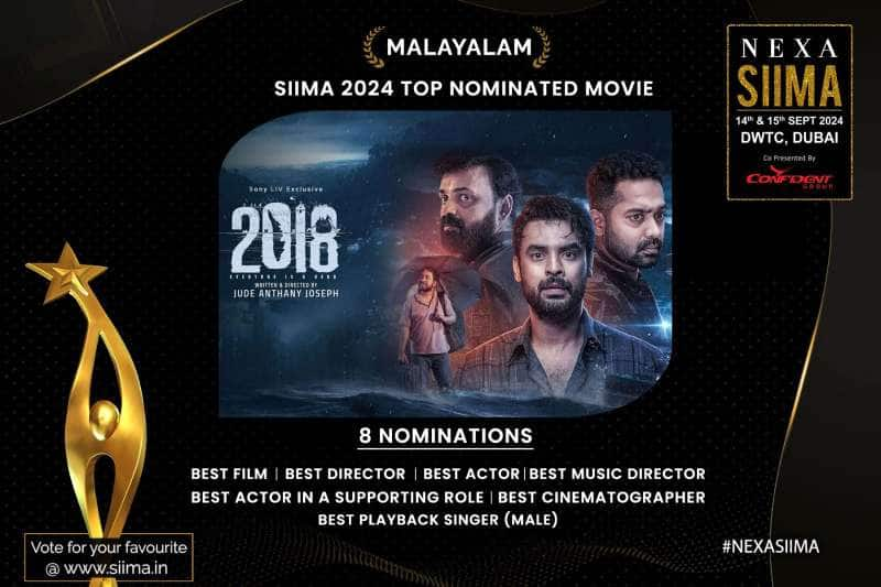 சைமா 2024 - SIIMA 2024 விருதுக்கான பரிந்துரை பட்டியல் வெளியீடு