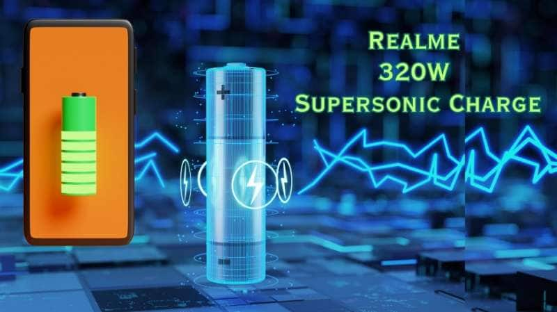 Realme 320W சூப்பர்சோனிக் சார்ஜ் தொழில்நுட்பம்... வெறும் 5 நிமிடங்களில் 100% சார்ஜ் ஆகும் title=