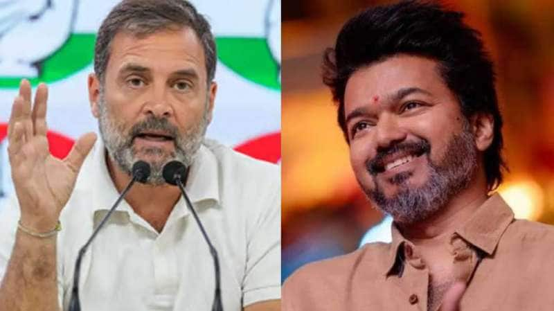 விஜய்யும் ராகுல் காந்தியும் என்ன பேசினார்கள்? காங்கிரஸ் தலைவர் பதில்! title=