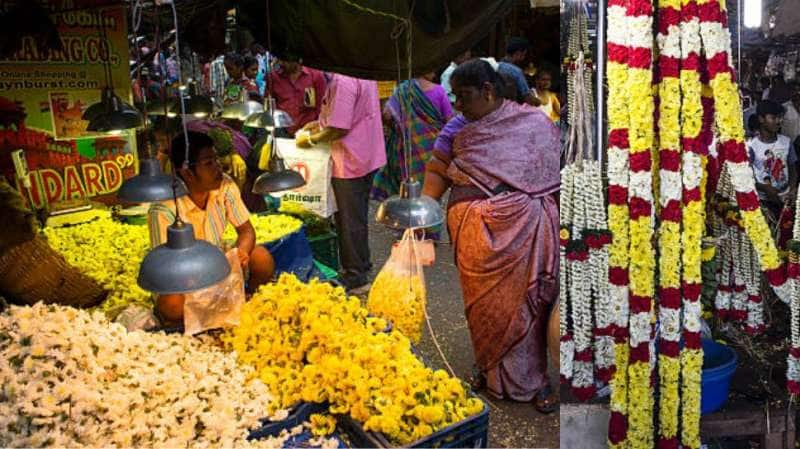 கிலோ மல்லிகை ஆயிரத்தை தொட்டது, 20 ரூபாய்க்கு விற்ற அரளி கிலோ 700 title=