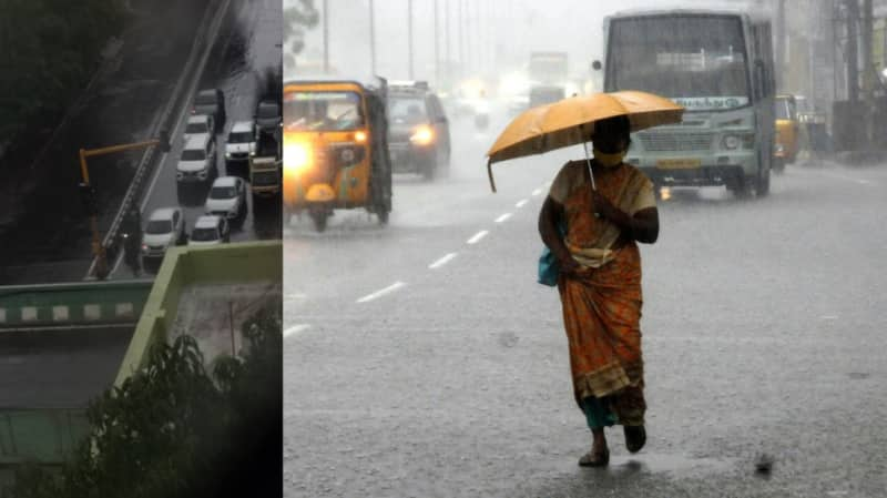 சென்னையில் காலையிலேயே இடியுடன் கூடிய மழை... பள்ளிகளுக்கு விடுமுறையா? title=