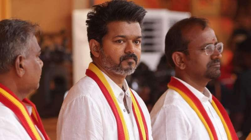 Vijay Speech | விஜய் தெறி..தெறி ஸ்பீச்..! பாஜக, நாதக, திமுக, அதிமுக எல்லாத்துக்கும் ஒரே அடி title=