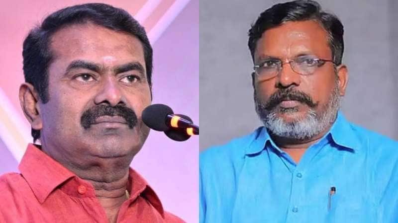 சீமான், பாஜக-வின் கொள்கை பரப்பு செயலாளரா? - திருமாவளவன் கேள்வி! 