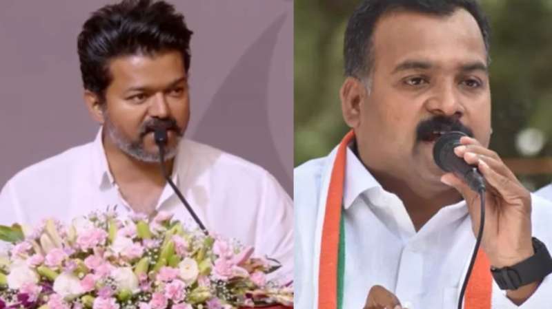 அதிமுகவின் வாக்கு தவெகாவிற்கு செல்வது உறுதி - எம்பி மாணிக்கம் தாகூர்!