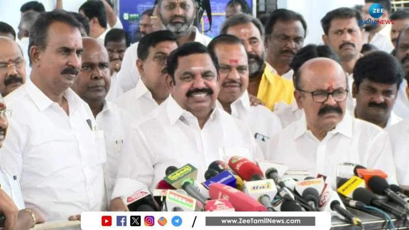 EPS Slams DMK Government in NEET