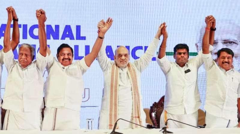 திமுகவுக்கு சவாலாகும் அதிமுக - பாஜக கூட்டணி? விஜய் வாக்கு வங்கி யாரை பாதிக்கும்?