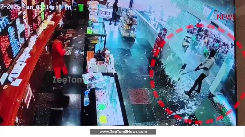 Shocking Incident: Husband vandalises the shop where wife worked