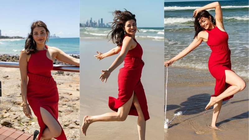 &quot;நிலவை சிவப்பாக்கும் தஞ்சாவூர் காரி&quot;.. பூஜா ஹெக்டேவை மிஞ்சிய காஜல் அகர்வால்! லேட்டஸ்ட் கிளிக்ஸ்