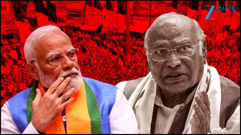 பிரதமர் ஒரு பயங்கரவாதி! தமிழக தேர்தல் களத்தில் வெடிகுண்டை வீசிய மல்லிகார்ஜுன கார்கே!