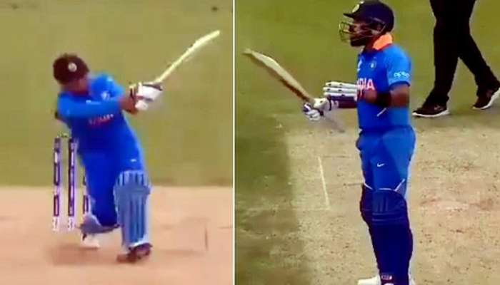 Video: டோனியின் சிக்ஸரை பார்த்து கோலி ஷாக் ஆன தருணம்... Video: டோனியின் சிக்ஸரை பார்த்து கோலி ஷாக் ஆன தருணம்...