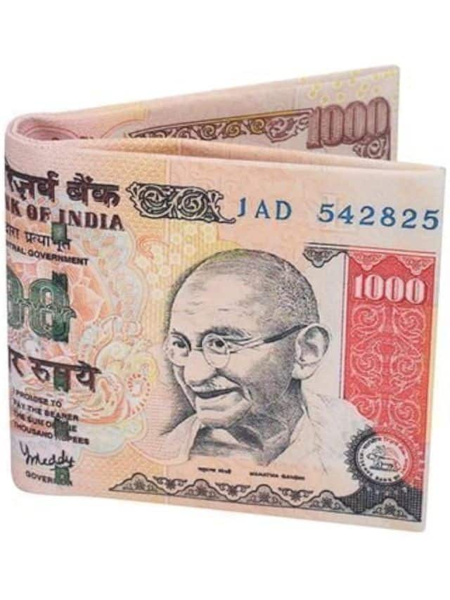 1000 rupee note