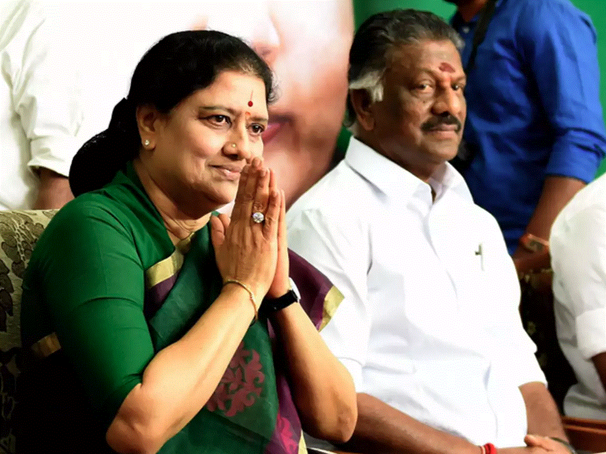 Sasikala OPS ADMK